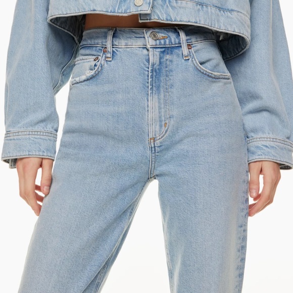 agolde High Rise Stovepipe - Picture 5 of 9